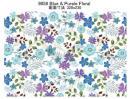 Blue &Purple Flower 9058