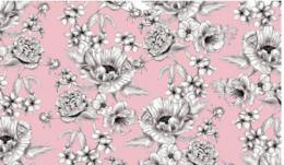 Poppy Toile Pink