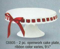 　2P-openwork cake plate　