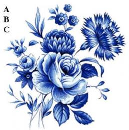 Blue Delft　A/B/C