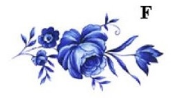 Blue Delft　F 4こ